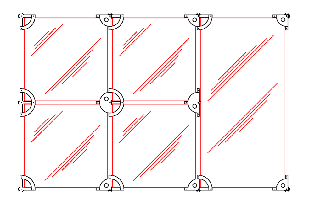 CAD Drawing of Spinmount in Grid/Collage